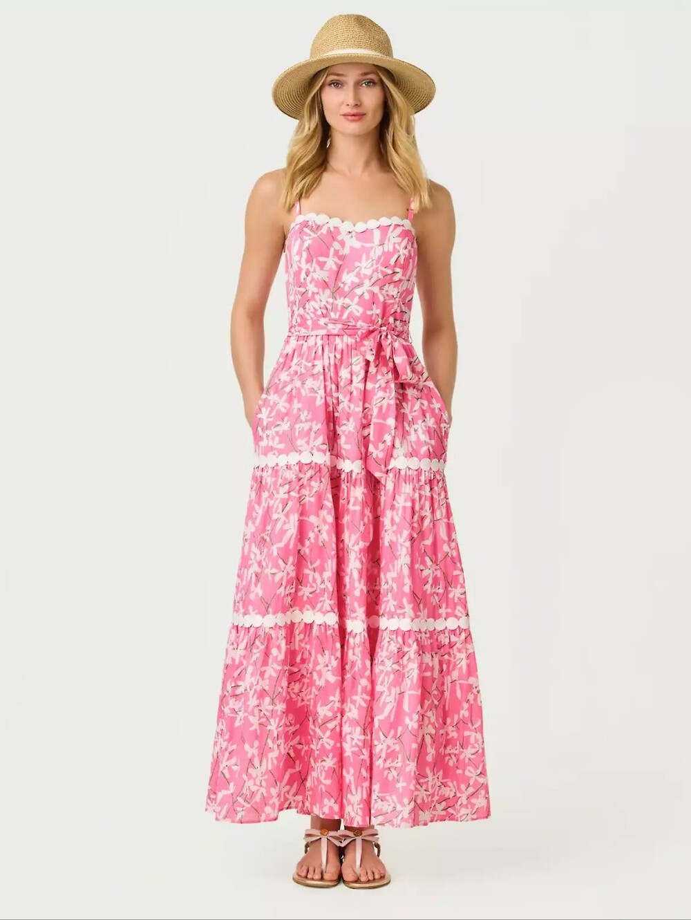 NWT Lilly Pulitzer Cotton Maxi Dress - 8